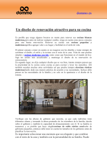 Un diseño de renovación atractivo para su cocina