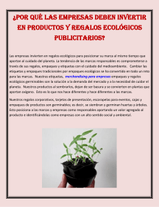 ¿Por qué las empresas deben invertir en productos y regalos ecológicos publicitarios