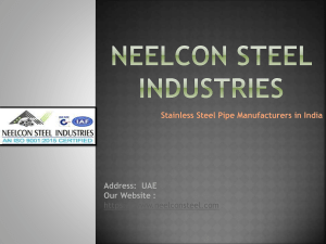 Stainless Steel 304 Pipe Neelcon Steel Industries