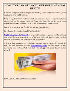 How You Can Get Most Suitable Financial Service?