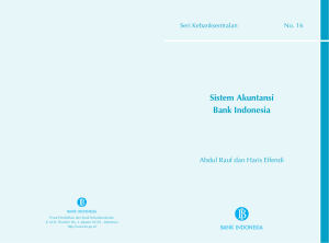 16. Sistem akuntansi Bank Indonesia-