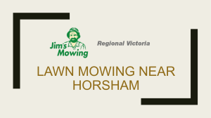 Lawn Mowing Near Horsham