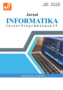 jurnal informatika