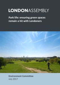 environment committee - park life report