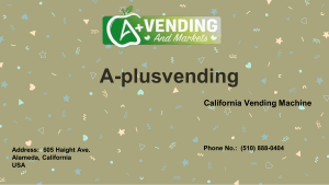 Vending Machine Repair Services A-plusvending