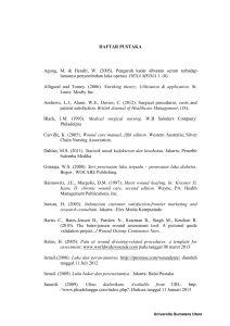Daftar Pustaka: Sumber Rujukan Perawatan Luka dan Kepuasan Pasien