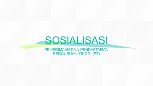 Pengenalan PTN/PTS di Indonesia