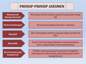 1. PRINSIP-PRINSIP ASESMEN