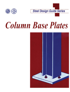 AISC Design Guide 01 Base Plate And Anch
