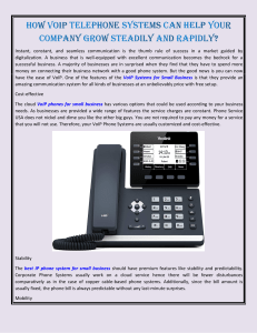 How VoIP telephone systems can help your company grow steadily and rapidly