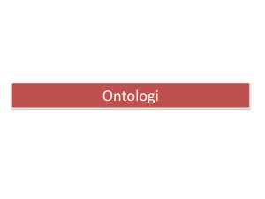 ontologi