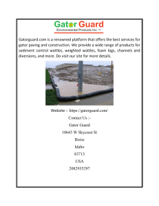 Gator Paving and Construction  Gatorguard.com