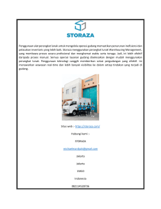 perusahaan warehouse di indonesia  Storaza.com
