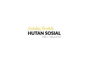 Katalog Produk Hutan Sosial