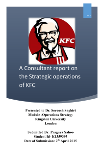 SAMPLE KFC Report opearationstrategyassignment-kfc-150802191419-lva1-app6892
