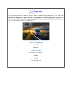 Vehicle Fleet Management  Smarttrack.ie