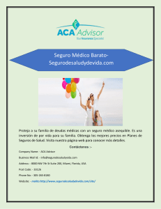 Seguro Médico Barato- Segurodesaludydevida.com pdf