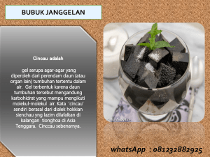 0812 3288 2925, Jual Bubuk Cincau Hitam  Bukittinggi 