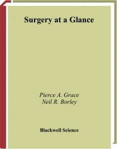 1 Surgery At a Glance