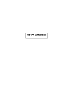 RPP 7 IPA SEMESTER II