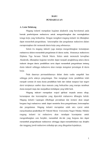 Laporan Magang Industri II PT. Pacific Medan Industri