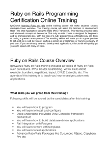 learning ruby on rails