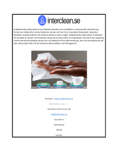 Våtservetterföretag  Interclean.se