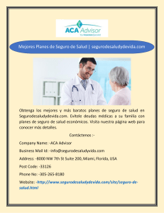 Mejores Planes de Seguro de Salud segurodesaludydevida.com