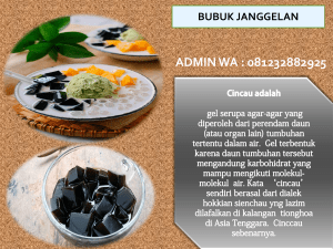 0812 3288 2925, Produsen Bubuk Cincau Yogyakarta
