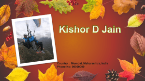 Kishor D Jain