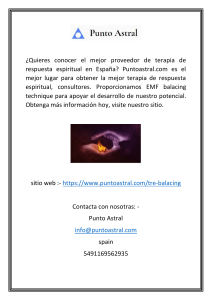 Mejor Proveedor De Terapia De Respuesta Espiritual En Espa&ntilde;a  Puntoastral.com