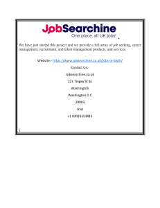 Jobs in Blyth  Jobsearchine.co.uk