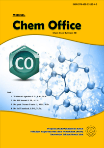 MODUL ISBN Chem Draw & Chem 3D