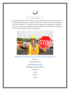 Traffic Control Person Course & Training Online