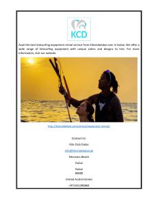 Kitesurfing Equipment Rental in Dubai  Kiteclubdubai.com