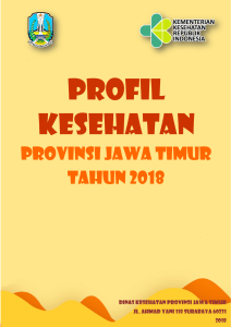 BUKU PROFIL KESEHATAN JATIM 2018