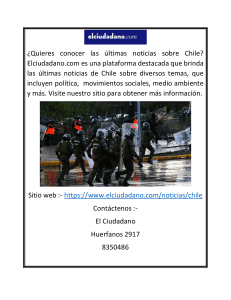Chile Noticias  Elciudadano.com