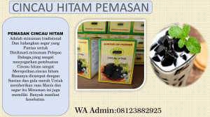 0812 3288 2925, Supplier Bubuk Cincau Semarang