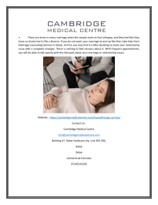 Hypnotherapy Sessions Specialists Dubai  Cambridgemedicalcentre.com