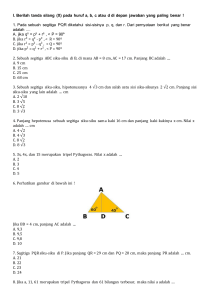 Math 8 Pythagoras