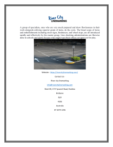 Line Marking Services Brisbane  Rivercitylinemarking.com