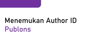 Cara Menemukan ID Author Publons
