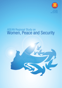 ASEAN Regional Study on Women, Peace, and Security