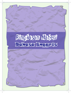 Ringkasan Materi UN Bahasa Inggris SMA by. anangblogspot