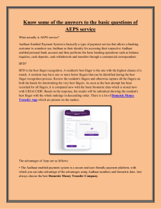 Know some of the answers to the basic questions of AEPS service