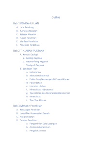 Outline daftar isi