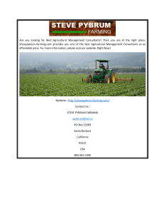 Best Agricultural Management Consultants  Stevepybrum-farming