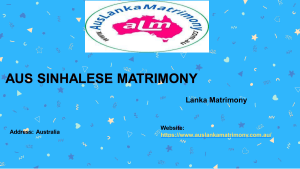 Matrimonial In Australia