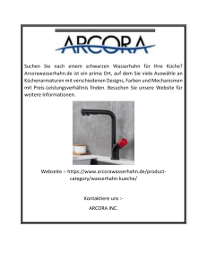 Küchenarmatur  Arcorawasserhahn.de