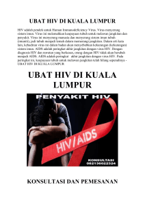 UBAT HIV DI KUALA LUMPUR